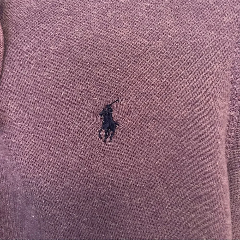 Polo Ralph Lauren Zip Up Hoodie Purple Kids Size L